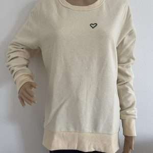 Jersey de cuello redondo Alife & Kickin, en vainilla, talla XL