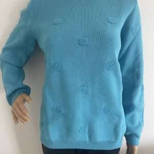 Aniston CASUAL Feinstrick Pullover, in Türkis, Gr. 38
