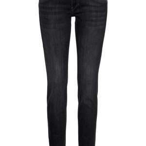 Dżinsy o wąskim kroju DORO SLIM marki Herrlicher, w kolorze lamparciej czerni, W25xL32