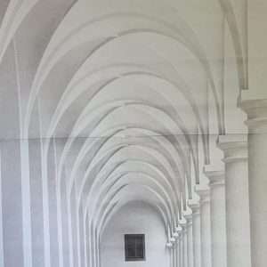 murimage Türtapete Gewölbe 3D, 86 x 200 cm, 2-tlg.