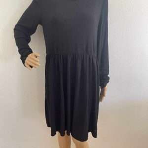 Hailys Strickkleid Clarice, in Schwarz, Gr. XL