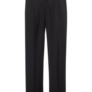 Hugo Boss Slim-Fit Herrenhose aus Schurwolle in Schwarz, Größe 44