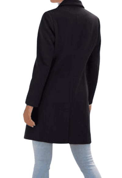 LASCANA klassischer Blazermantel, in Schwarz, Größe 44 – Bild 4