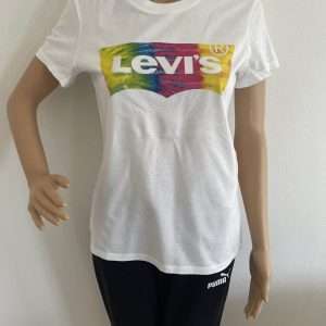 Levi's® T-Shirt The Perfect Tee Pride Edition, in Weiß, Bunt, Gr. S