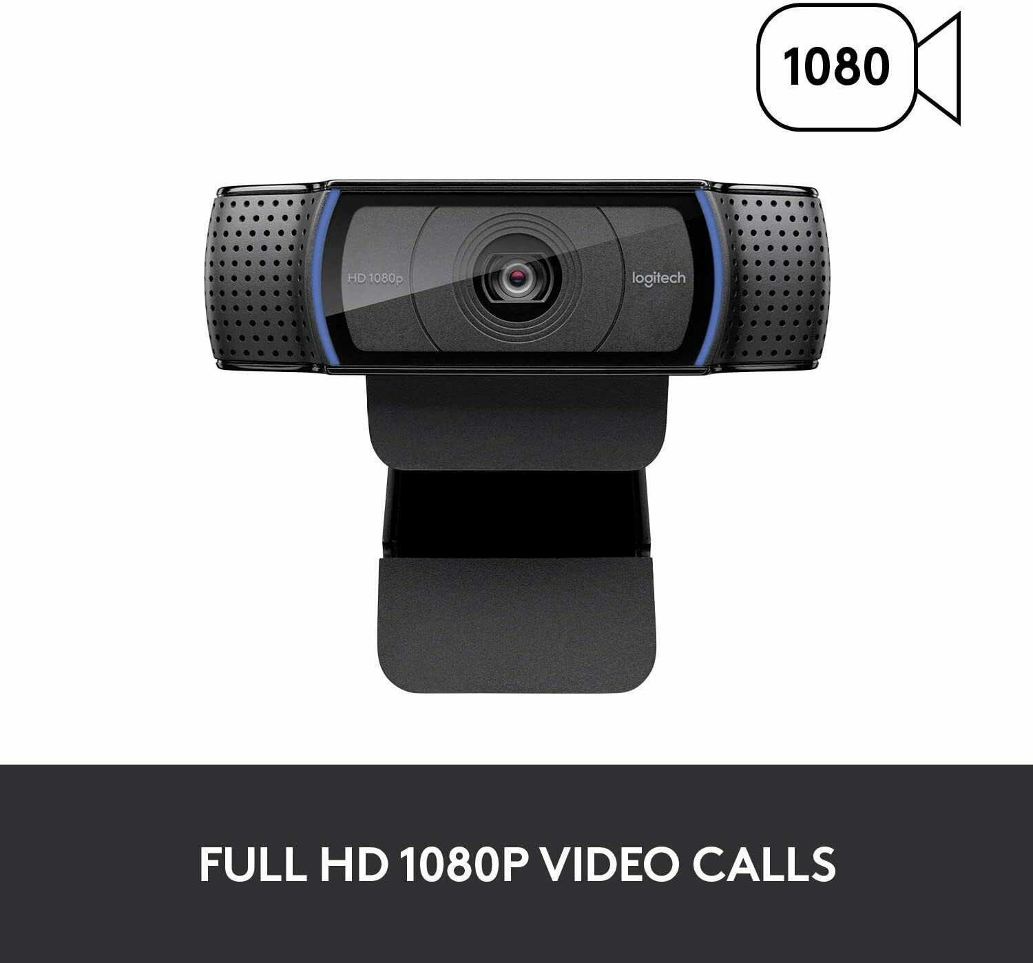 Logitech Webcam C920 HD PRO 1080p Full High Definition mit Mikrofon Stream Skype – Bild 7