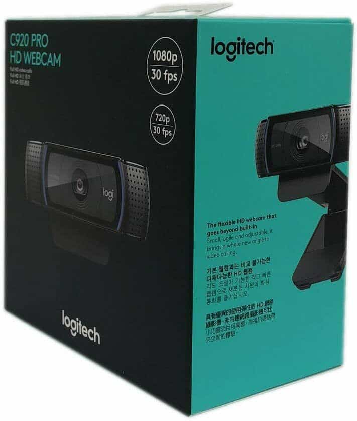 Logitech Webcam C920 HD PRO 1080p Full High Definition mit Mikrofon Stream Skype – Bild 3