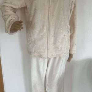 Tuta da casa Mont Chalet da donna, color crema, oro, taglia M