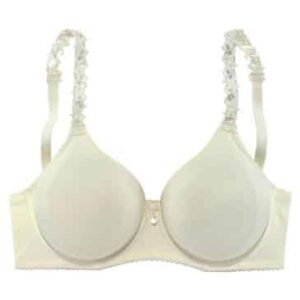 Nuance T-Shirt-BH mit Bügel, in Creme, Größe 85C