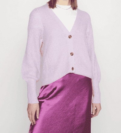 ONLY ONLNICOYA CLARE CARDIGAN, in Lavender Frost, Größe XS – Bild 2