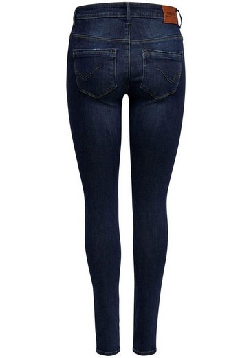 Only High-Waist-Jeans ONLPAOLA, in Dark Blue Denim, Gr. XSxL32 - Image 2