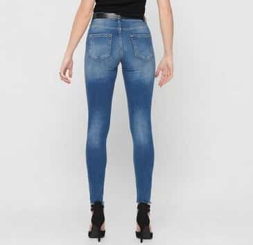 Only Ankle-Jeans BLUSH, in Dark Blue Denim, Gr. XSxL30 — изображение 4