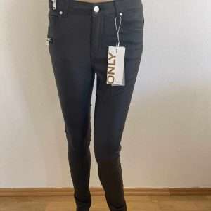 Only Skinny Pants ONLCARMEN Coated, in Schwarz, Gr. M/32