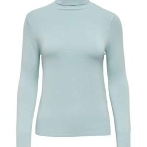 Only Rollkragenpullover ONLVENICE, in Rauchblau, Größe M
