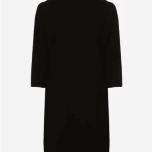 Opus Minikleid mit Rollkragen, in Schwarz, Größe 44