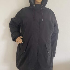 Polarino Funktionsparka wasserdicht, in Schwarz, Gr. 46