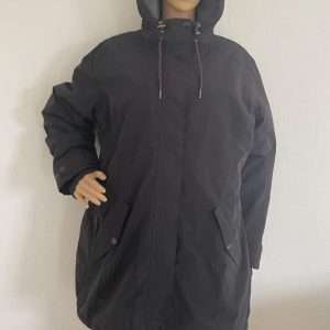 Polarino Funktionsparka wasserdicht, in Schwarz, Gr. 46