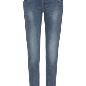 Herrlicher High-Waist-Jeans RADINA POWERSTRETCH, in Bamiyan Blue, W27xL32