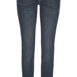 Herrlicher Slim-fit-Jeans GINA SLIM, mit seitlichem Keileinsatz, in Dark Blue, W25xL32