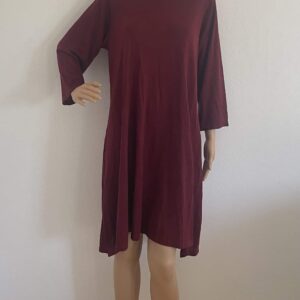 Vero Moda Strickkleid VMFELICITY CURVE, in Cabernet, Gr. 46/48