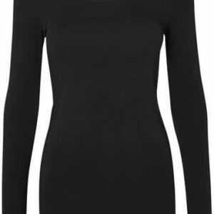 Vero Moda Langarmshirt VMMAXI, in Schwarz, Größe M