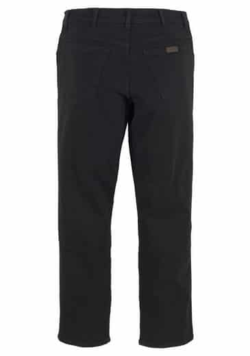 Wrangler Stretch-Jeans Straight-fit, in Black, W40xL30 - immagine 2