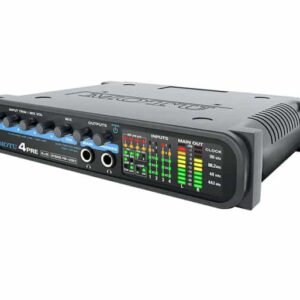 MOTU 4pre 6 x 8 Kompaktes Audiointerface with 4 mic Preamps