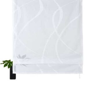 my home Raffrollo Cellino, 1 Stk, mit Klettband, Weiß, Größe 100cmx140cm