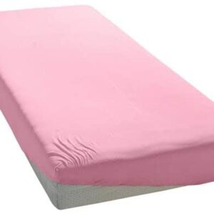 my home Spannbettlaken Paprika, 1 Stk., in Rosa, 140cm x 200cm