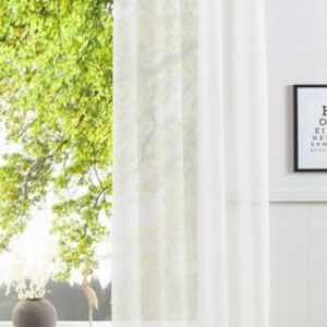 my home Voile Xana, 1 Stk, mit Ösen, in Creme, Größe 140cmx245cm