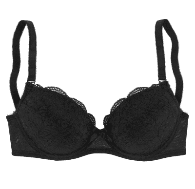 petite fleur Balconnet-BH mit Spitze, in Schwarz, Größe 75B - Afbeelding 2