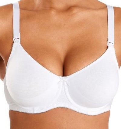 petite fleur Still-BH mit Bügel im 2er Pack, in Schwarz und Weiß, Größe 80C – Bild 3