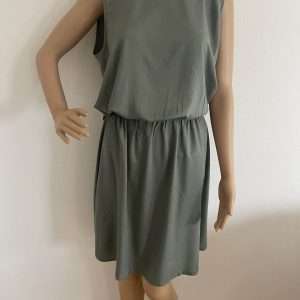 s.Oliver Strandkleid mit Knotendetail im Rücken, in Khaki, Gr. 36